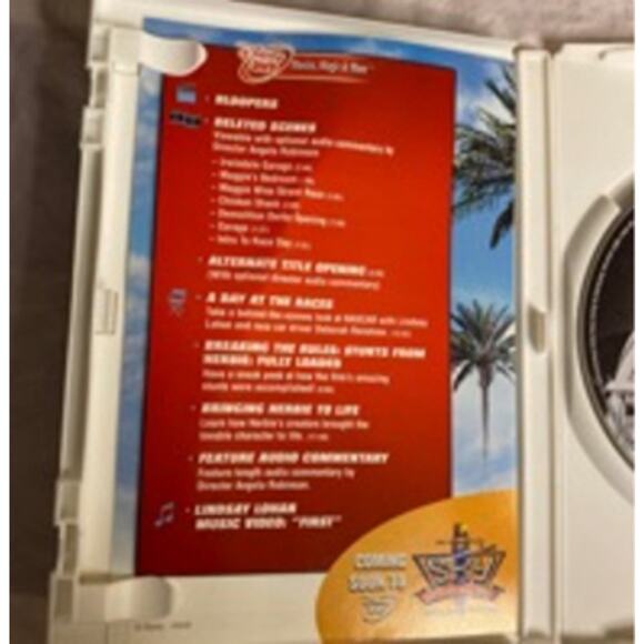 Disney Herbie Fully Loaded DVD Movie Lindsay Lohan Racing Comedy Pre-Owned - Picture 2 of 5